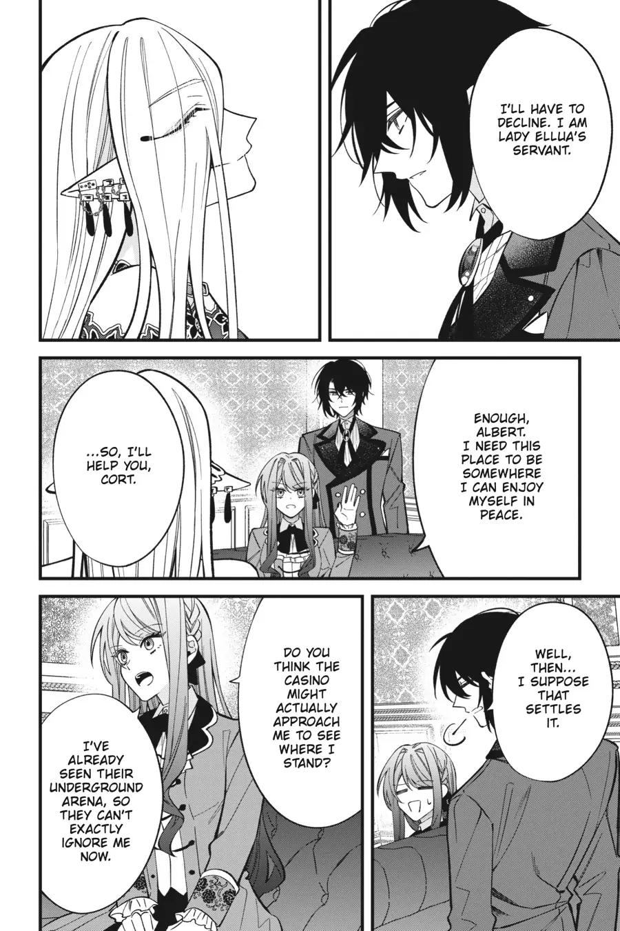 Akuyaku Reijou wa Kyou mo Karei ni Anyaku suru Tsuihougo mo oshi no Tame ni Akutou to Shite Shien Shimasu! Chapter 5 - page 34