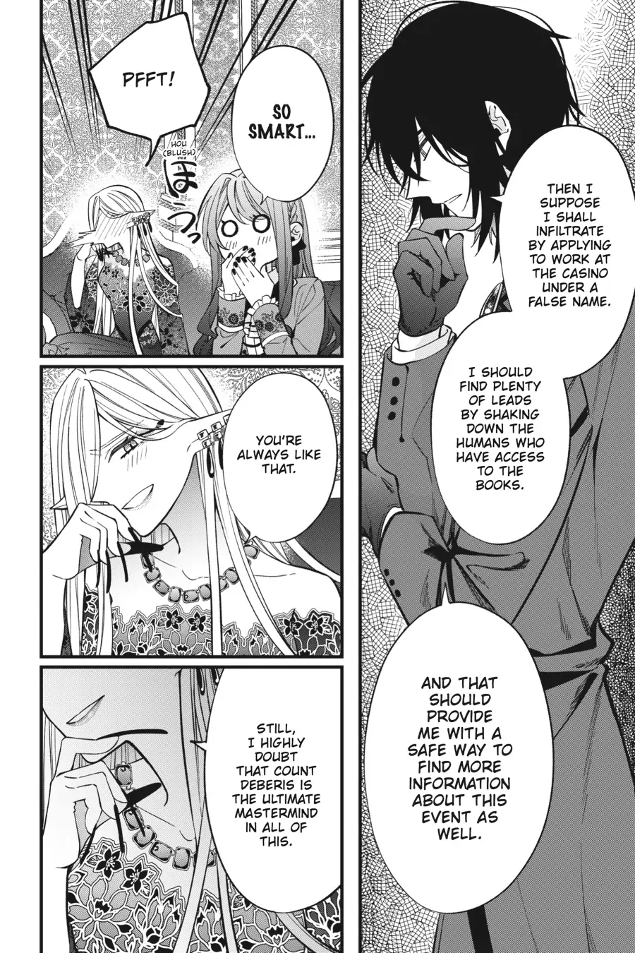 Akuyaku Reijou wa Kyou mo Karei ni Anyaku suru Tsuihougo mo oshi no Tame ni Akutou to Shite Shien Shimasu! Chapter 5 - page 36