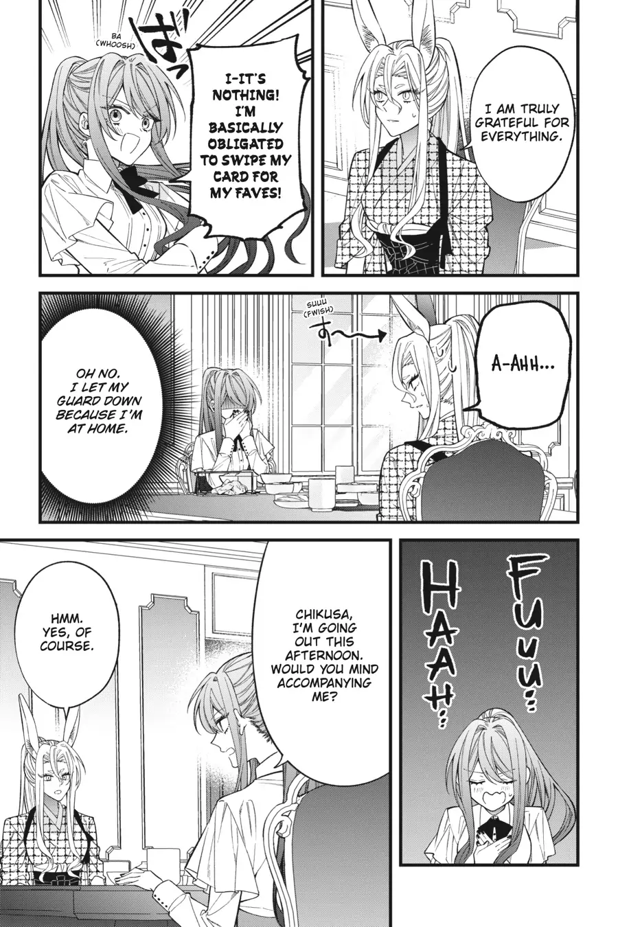 Akuyaku Reijou wa Kyou mo Karei ni Anyaku suru Tsuihougo mo oshi no Tame ni Akutou to Shite Shien Shimasu! Chapter 5 - page 3