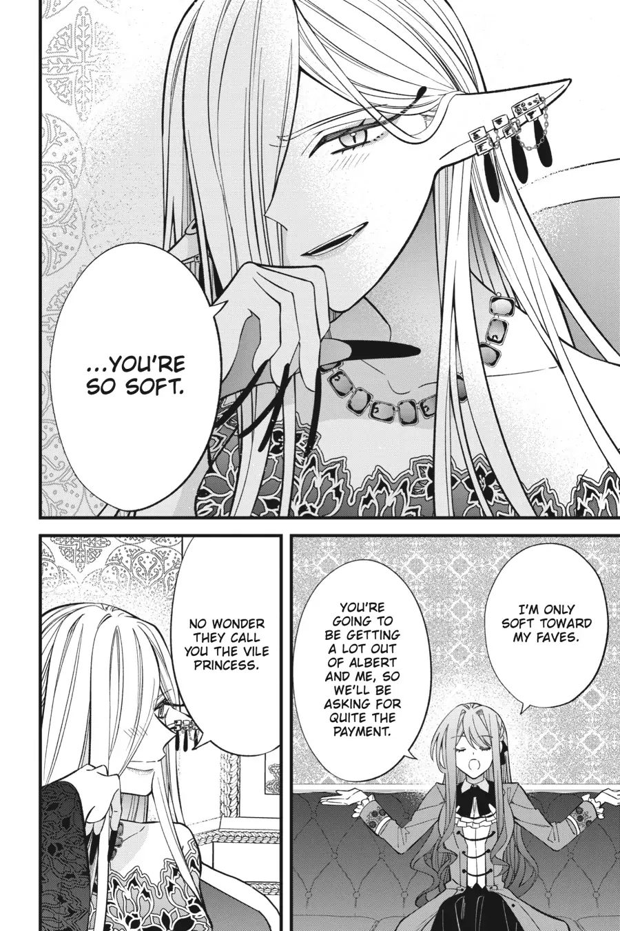 Akuyaku Reijou wa Kyou mo Karei ni Anyaku suru Tsuihougo mo oshi no Tame ni Akutou to Shite Shien Shimasu! Chapter 5 - page 40