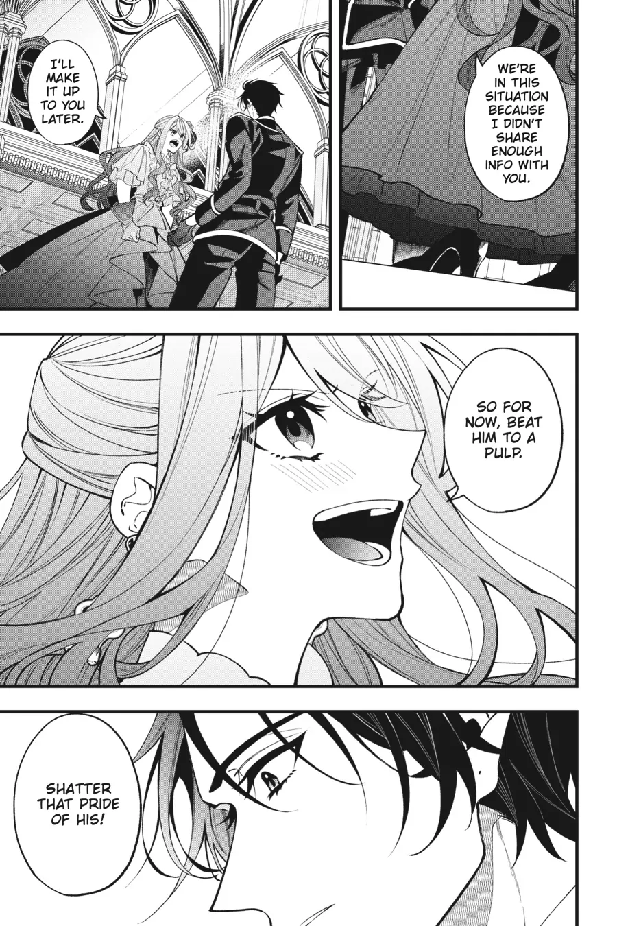Akuyaku Reijou wa Kyou mo Karei ni Anyaku suru Tsuihougo mo oshi no Tame ni Akutou to Shite Shien Shimasu! Chapter 10 - page 28