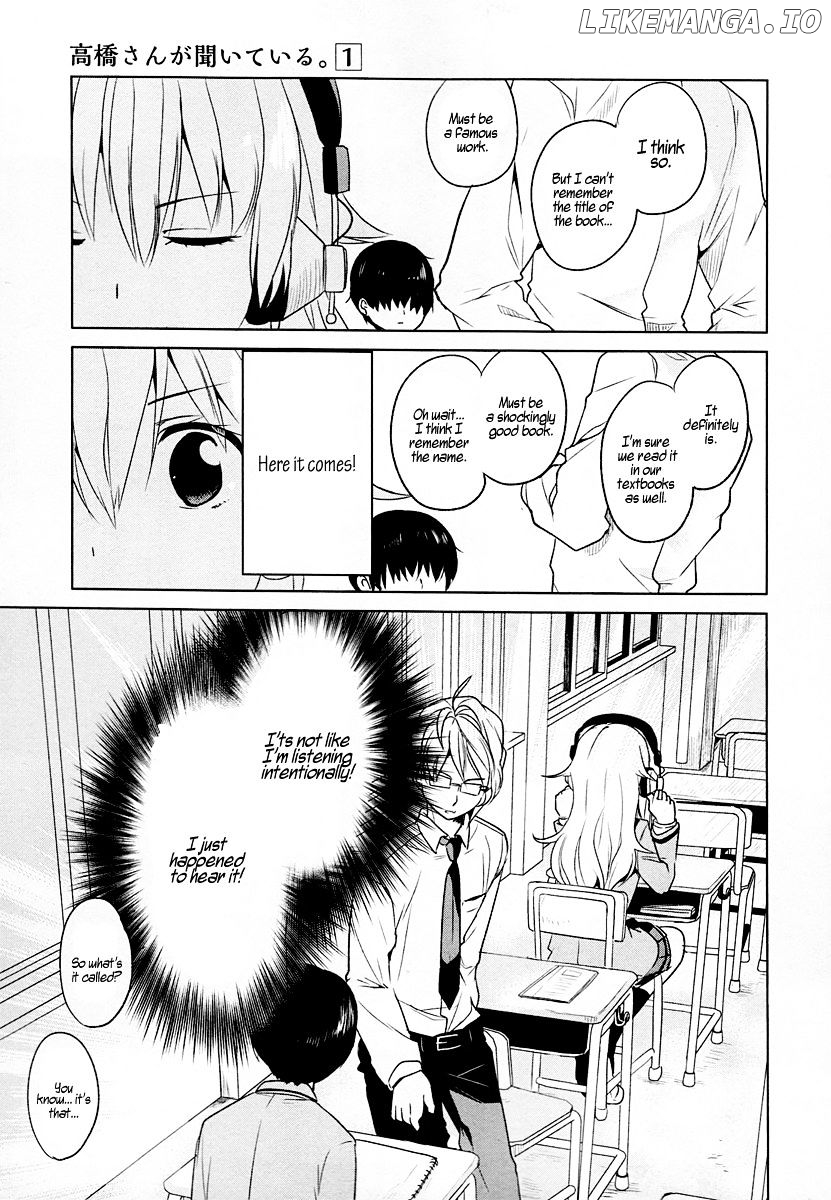 Takahashi-san ga Kiite Iru. chapter 1 - page 9