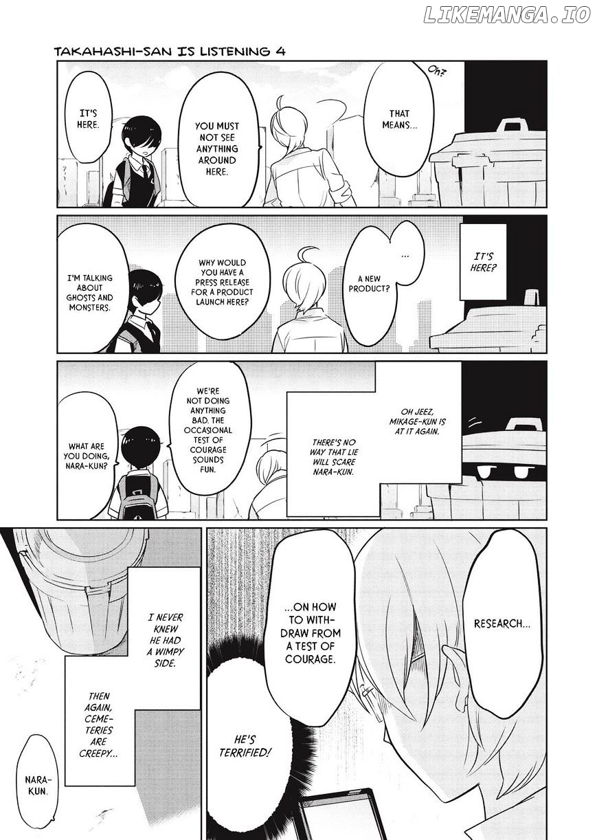 Takahashi-san ga Kiite Iru. chapter 42 - page 8