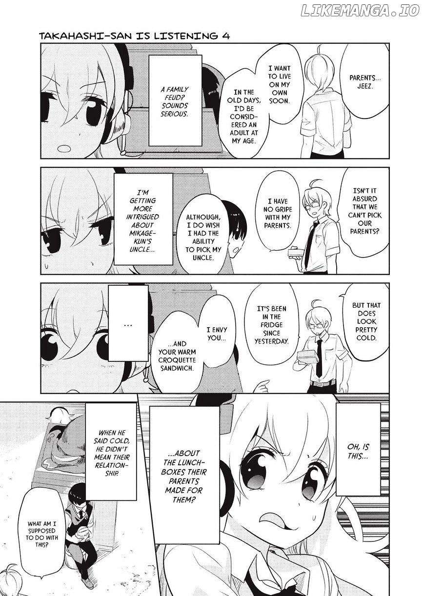 Takahashi-san ga Kiite Iru. chapter 44 - page 6