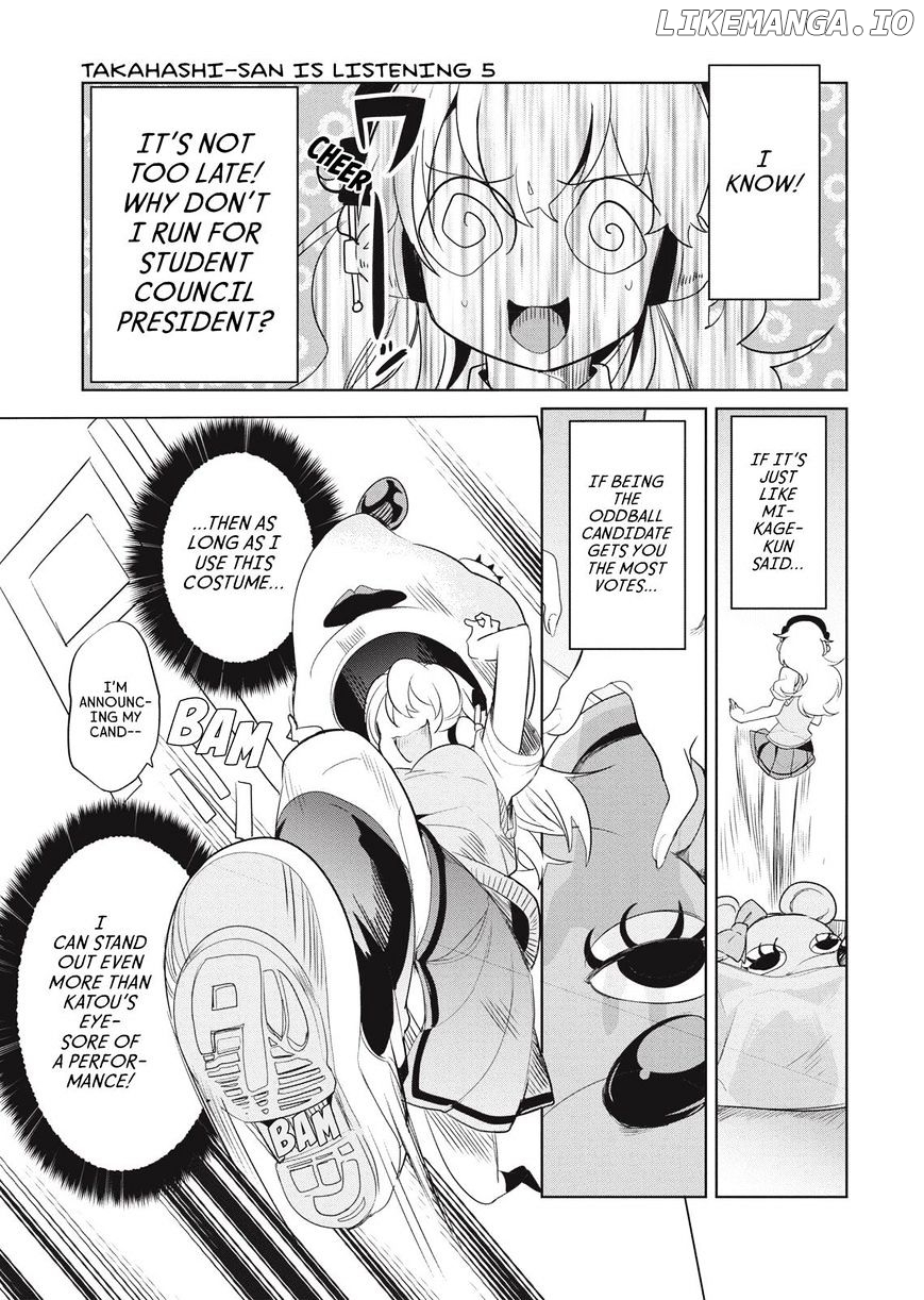 Takahashi-san ga Kiite Iru. chapter 49 - page 18