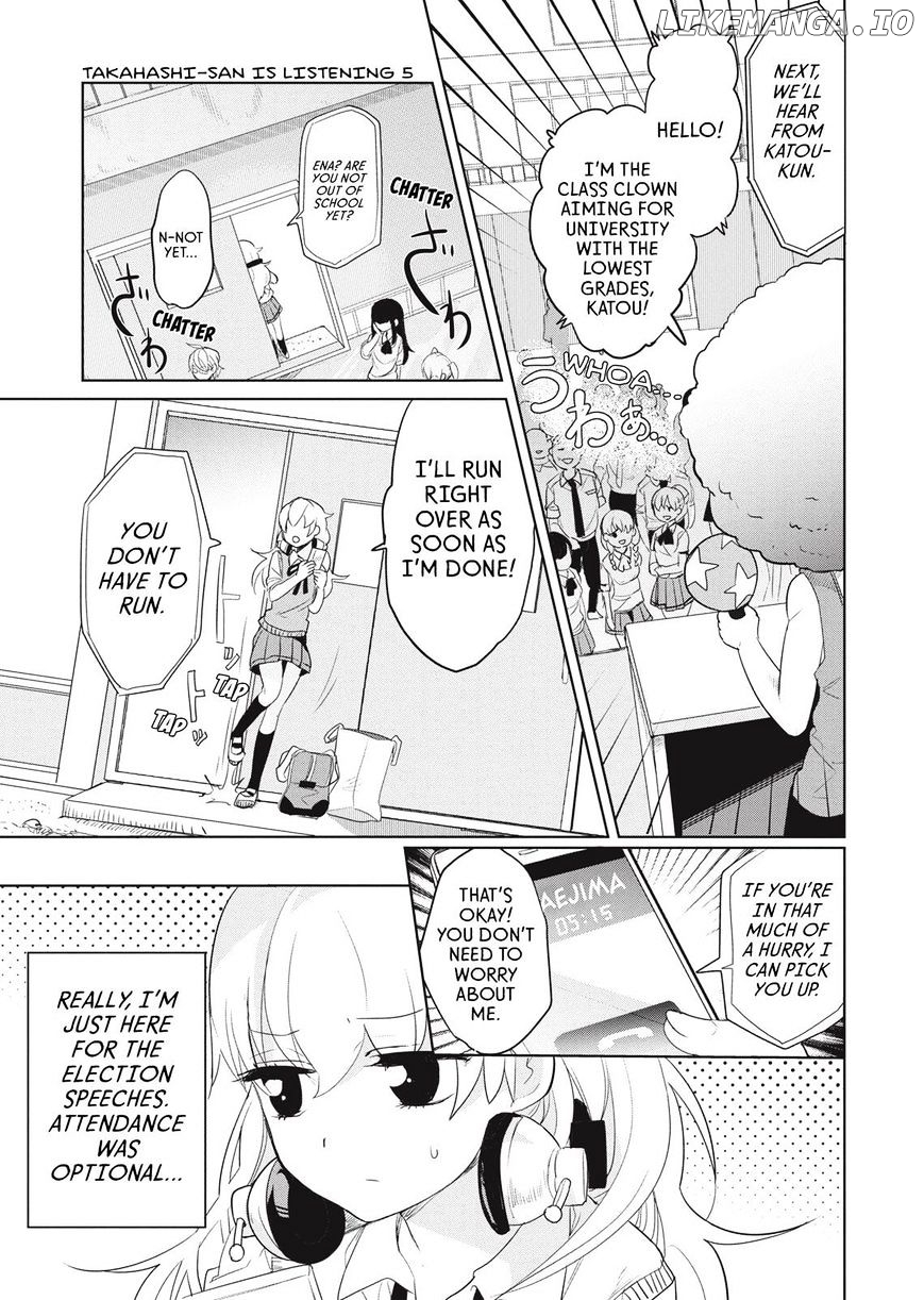 Takahashi-san ga Kiite Iru. chapter 49 - page 6