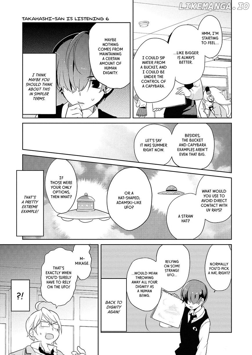 Takahashi-san ga Kiite Iru. chapter 59 - page 12