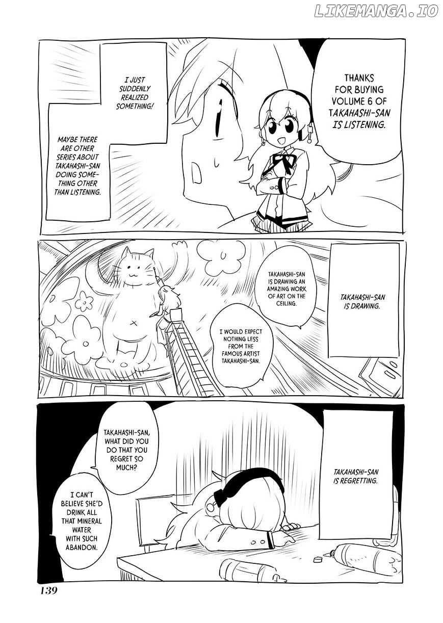 Takahashi-san ga Kiite Iru. chapter 59.5 - page 10