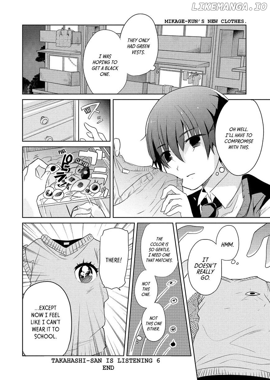 Takahashi-san ga Kiite Iru. chapter 59.5 - page 7