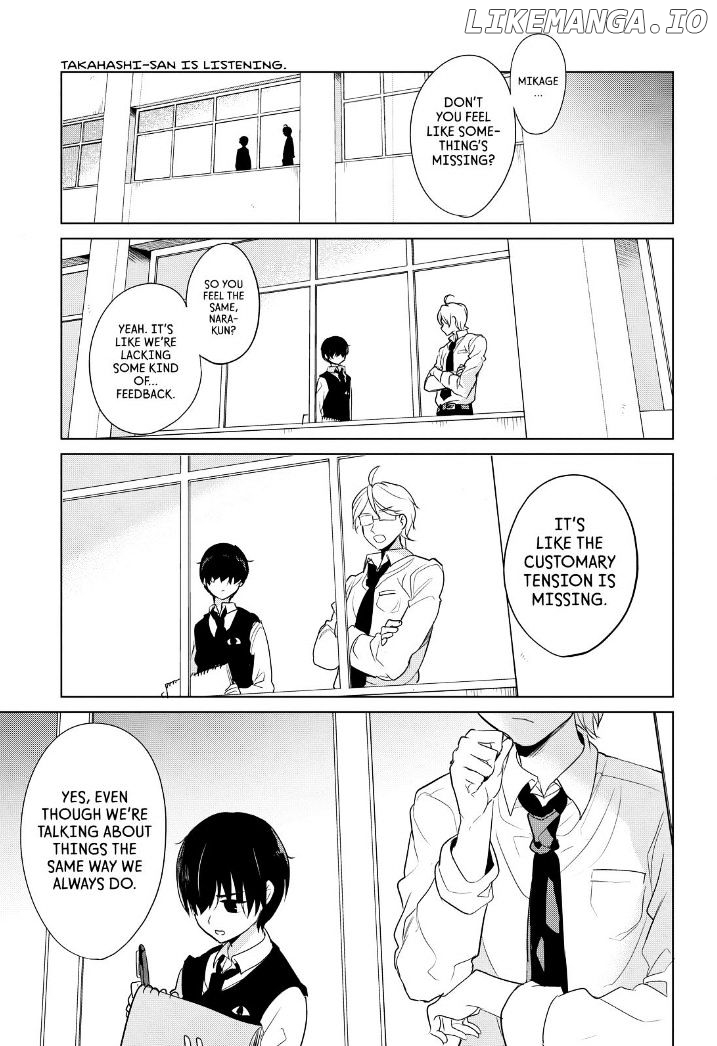 Takahashi-san ga Kiite Iru. chapter 67 - page 18