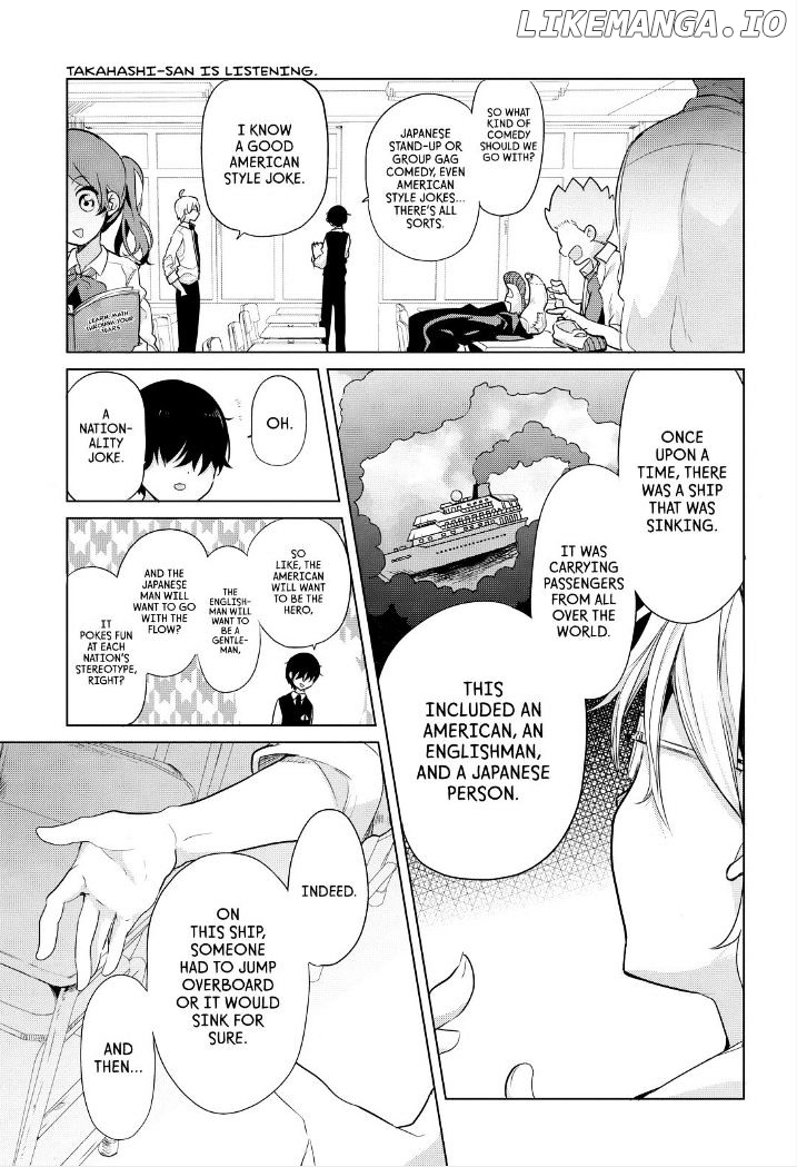 Takahashi-san ga Kiite Iru. chapter 67 - page 6