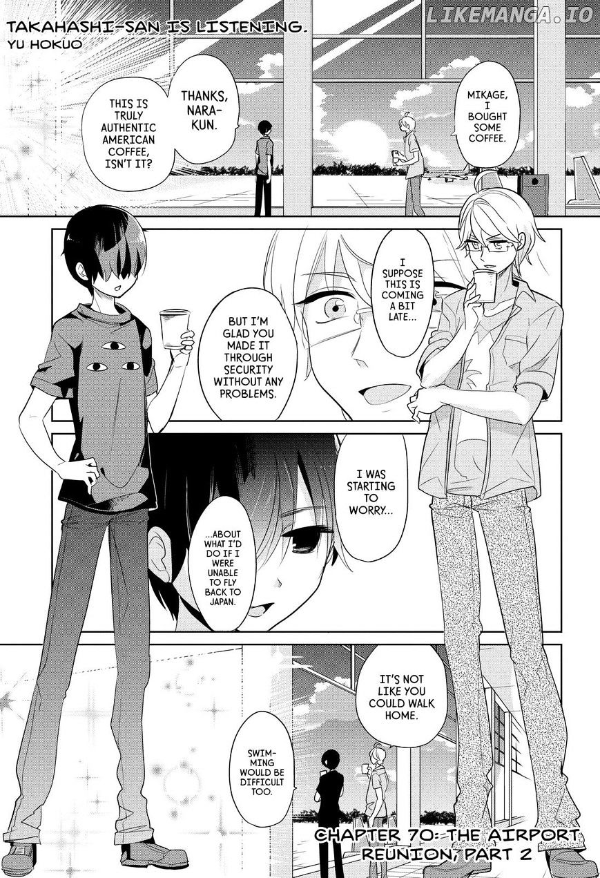 Takahashi-san ga Kiite Iru. chapter 70 - page 2