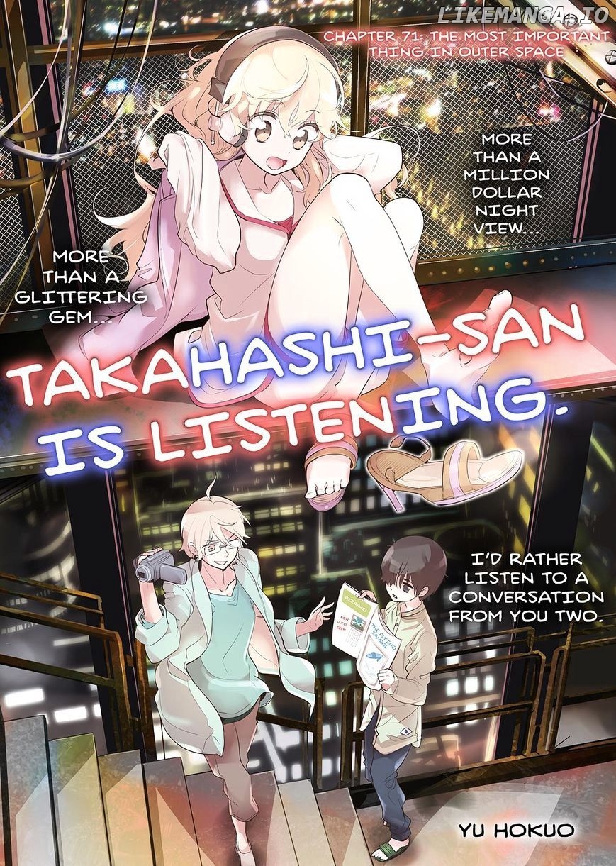 Takahashi-san ga Kiite Iru. chapter 71 - page 1