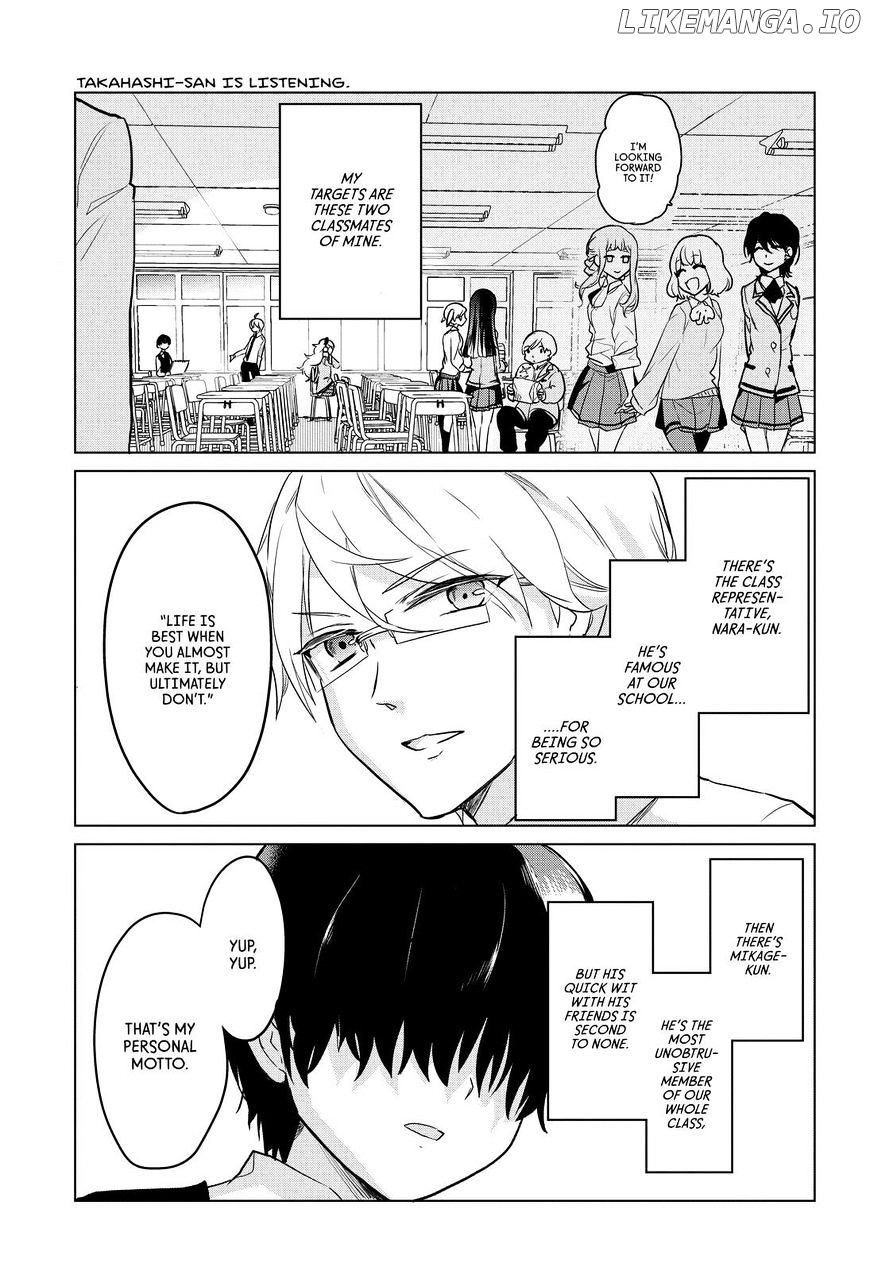 Takahashi-san ga Kiite Iru. chapter 76 - page 8