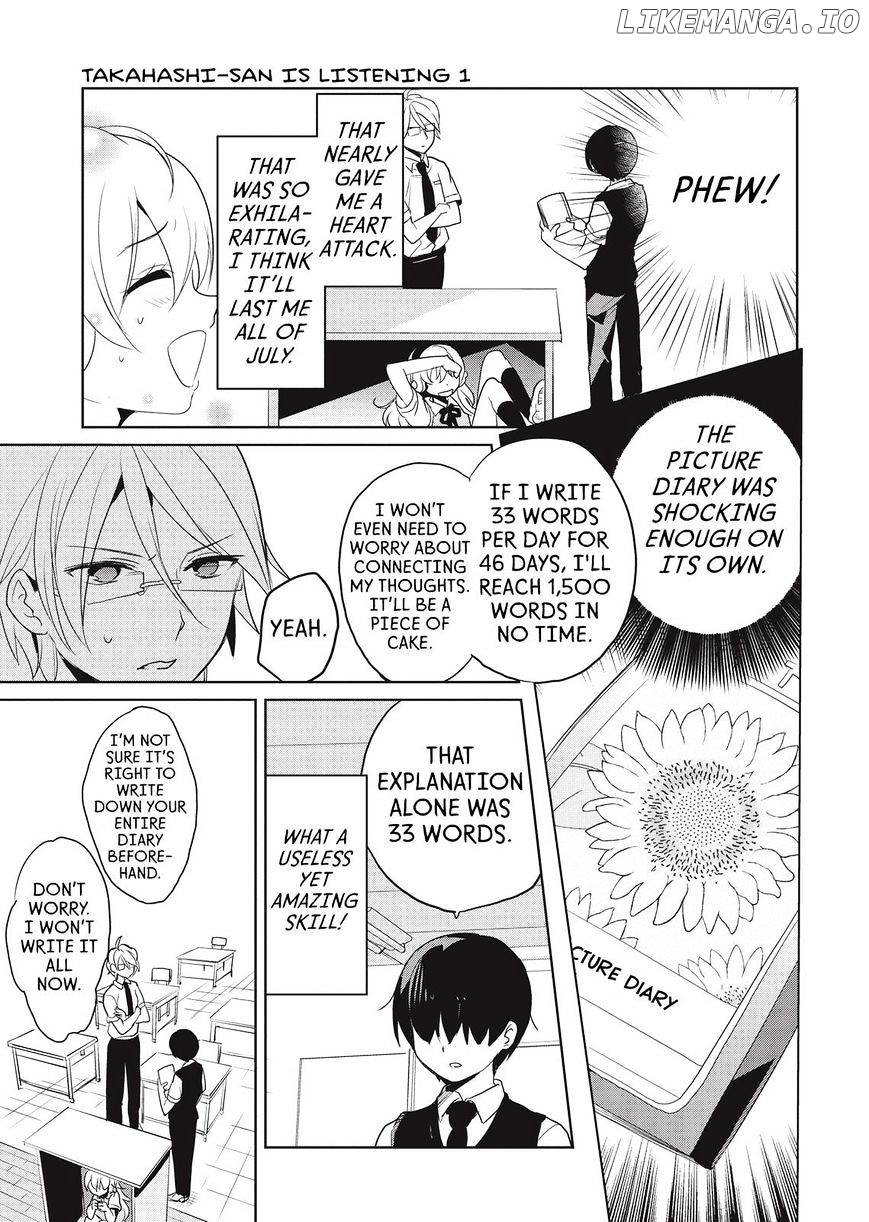 Takahashi-san ga Kiite Iru. chapter 11 - page 6