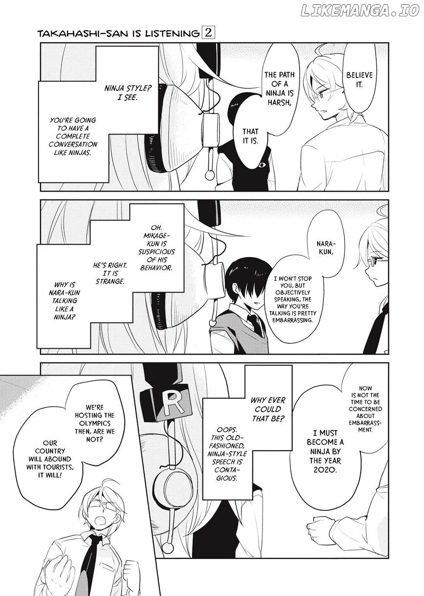 Takahashi-san ga Kiite Iru. chapter 15 - page 6