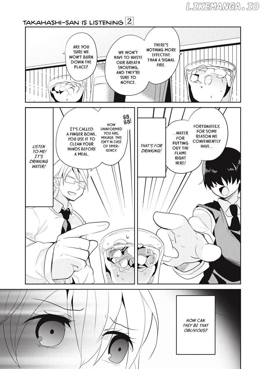 Takahashi-san ga Kiite Iru. chapter 17 - page 9