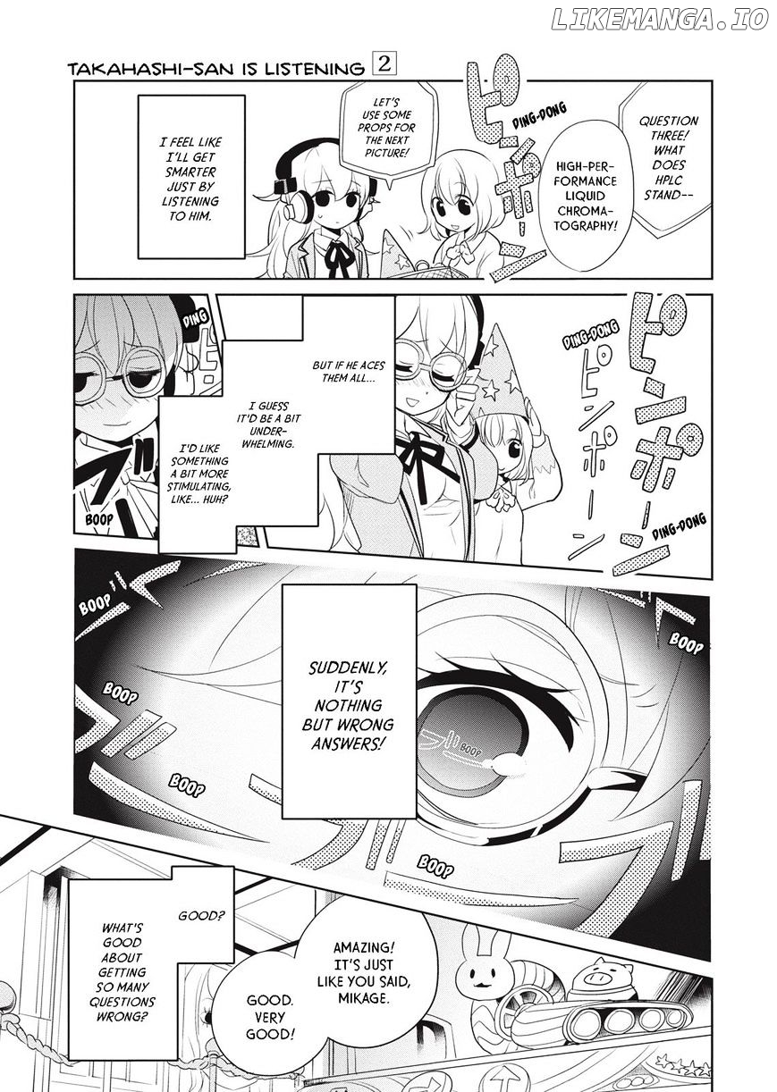 Takahashi-san ga Kiite Iru. chapter 18 - page 8