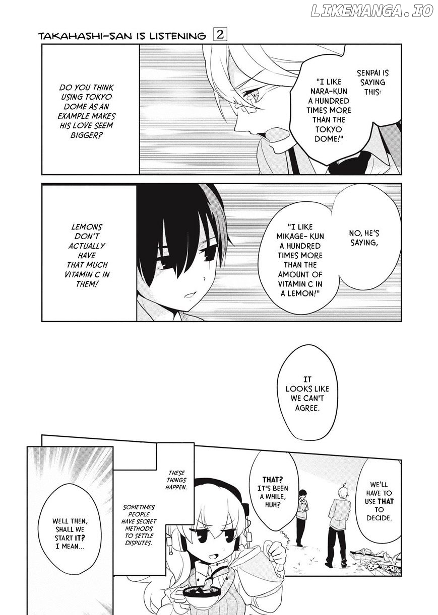 Takahashi-san ga Kiite Iru. chapter 22 - page 10