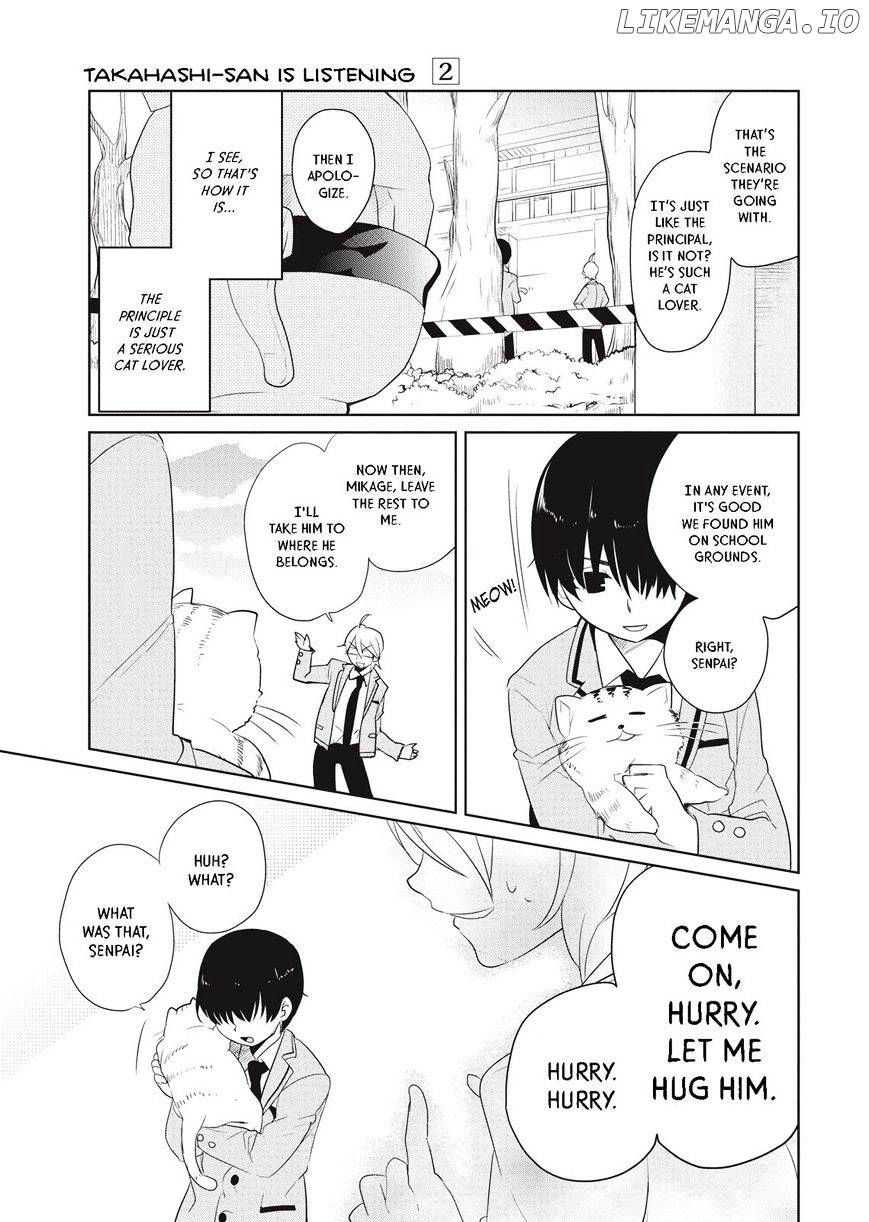 Takahashi-san ga Kiite Iru. chapter 22 - page 6