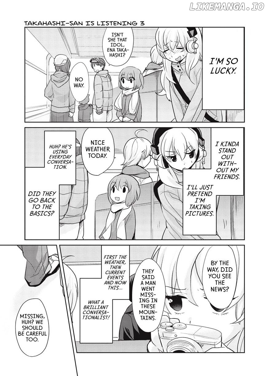 Takahashi-san ga Kiite Iru. chapter 28 - page 4