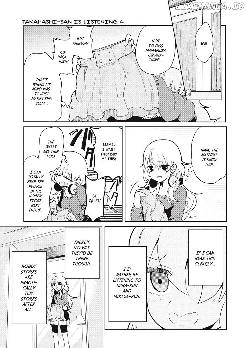 Takahashi-san ga Kiite Iru. chapter 40 - page 4