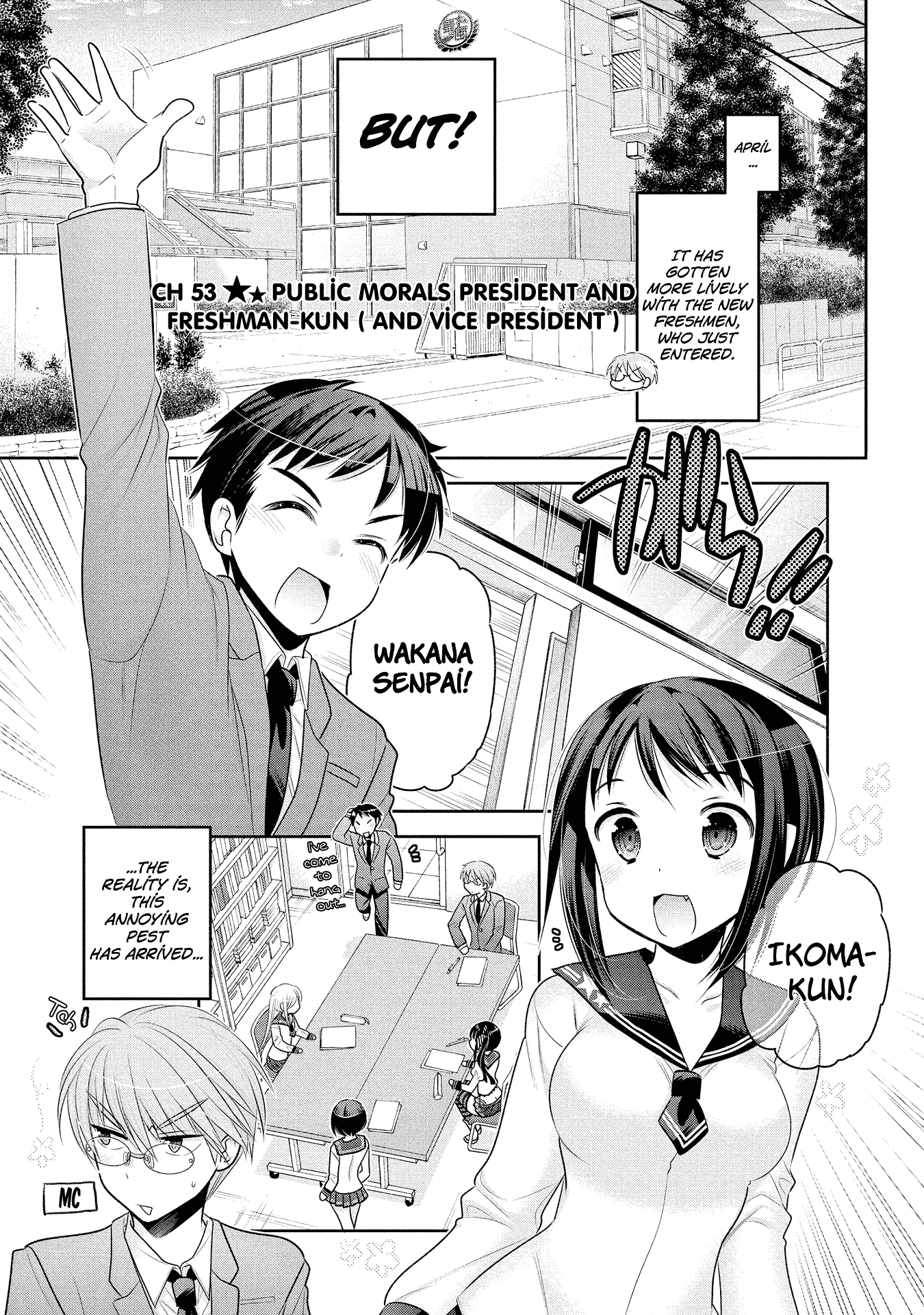 Okusama Ga Seito Kaichou! chapter 53 - page 2