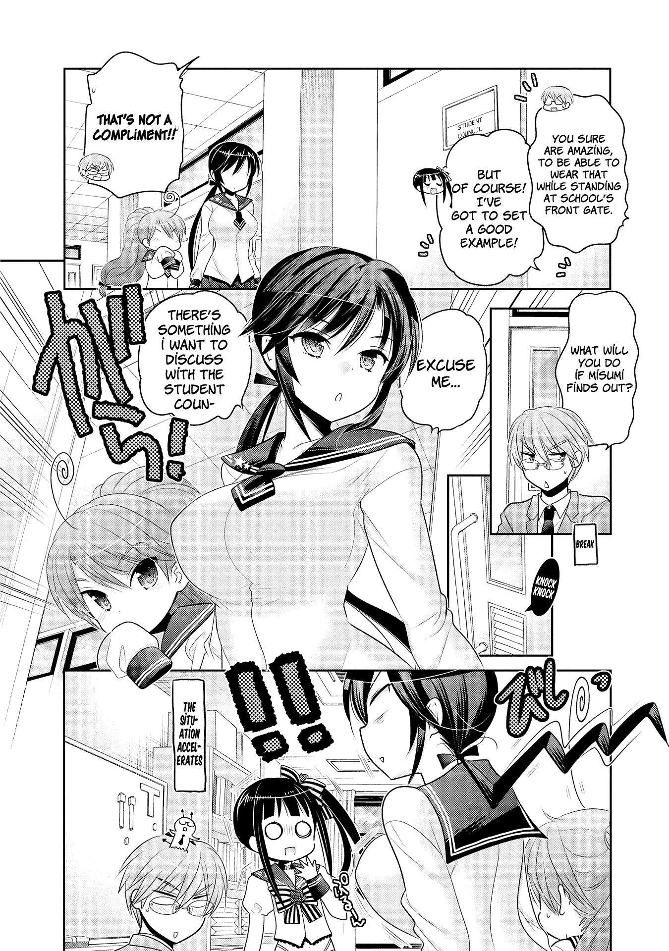 Okusama Ga Seito Kaichou! chapter 53 - page 5