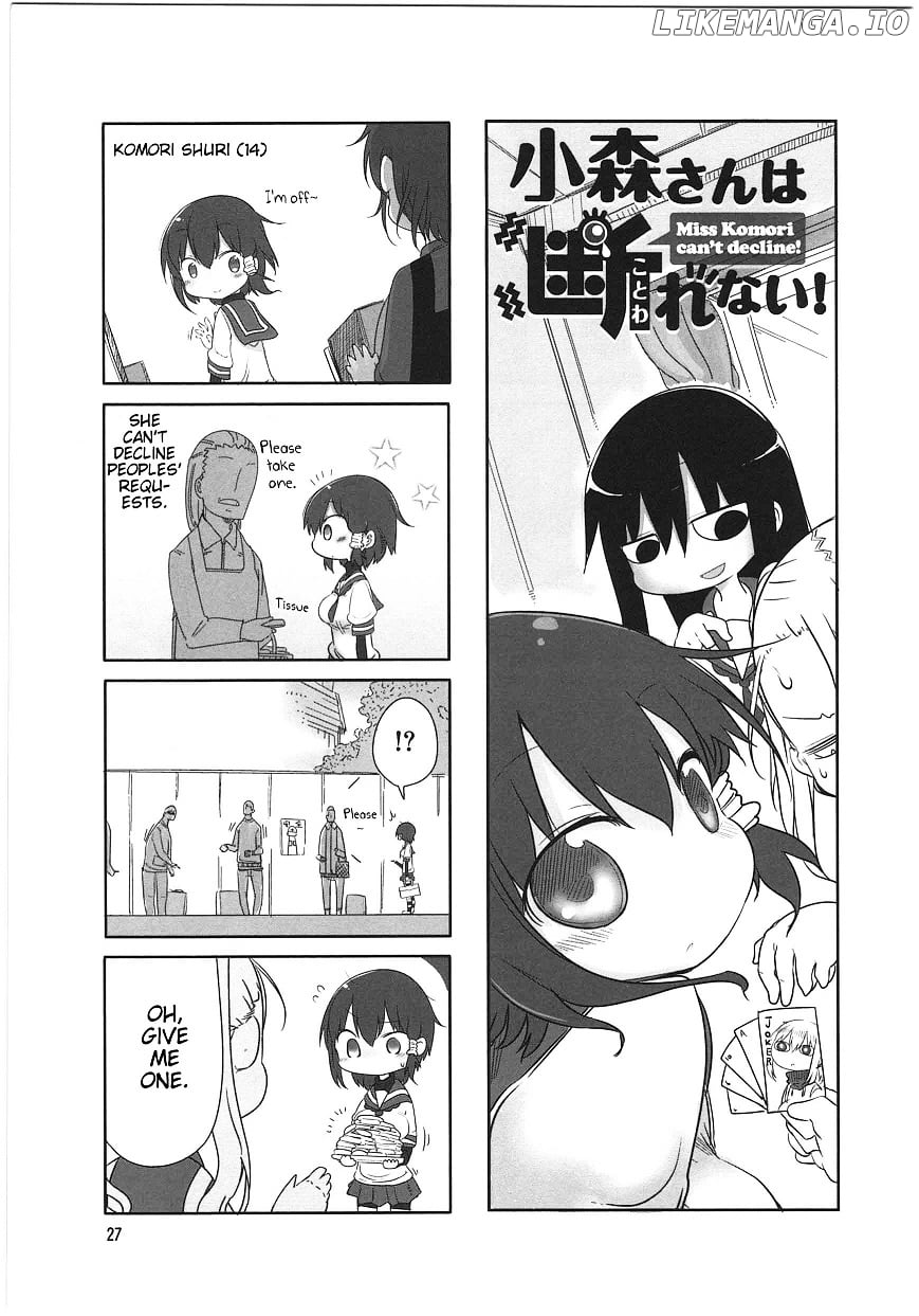 Komori-San Wa Kotowarenai! chapter 4 - page 1