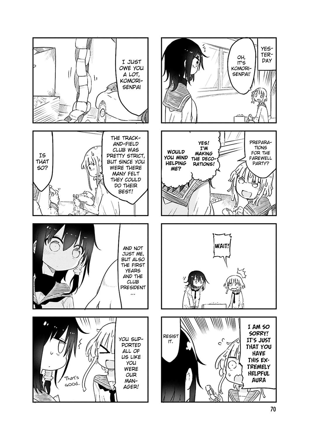 Komori-San Wa Kotowarenai! chapter 52 - page 2