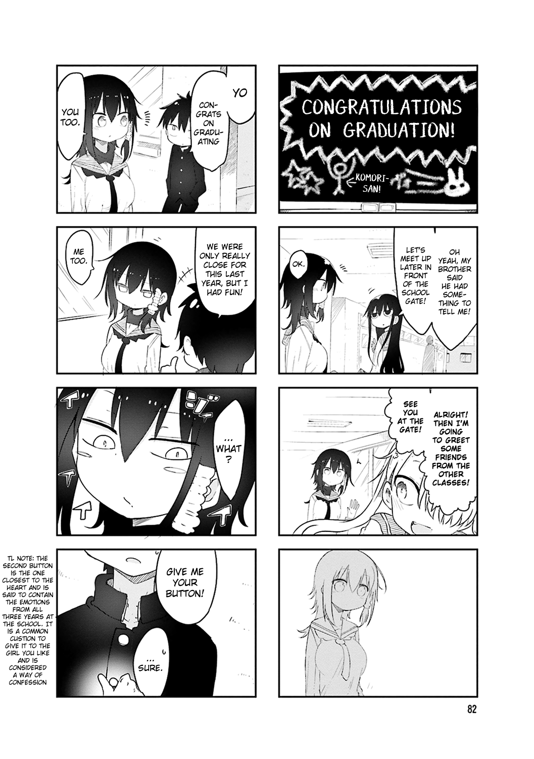 Komori-San Wa Kotowarenai! chapter 53 - page 6