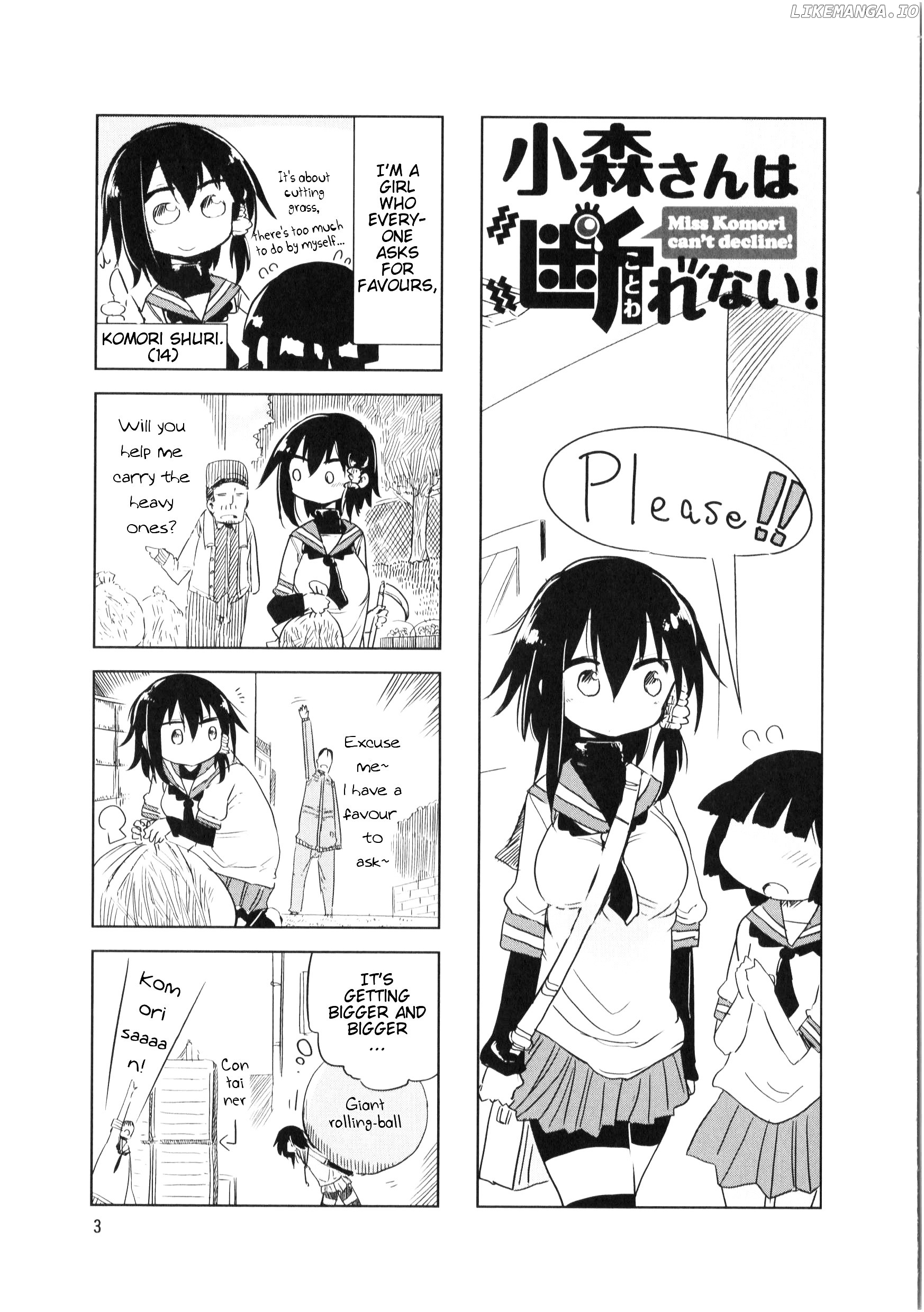Komori-San Wa Kotowarenai! chapter 15 - page 5