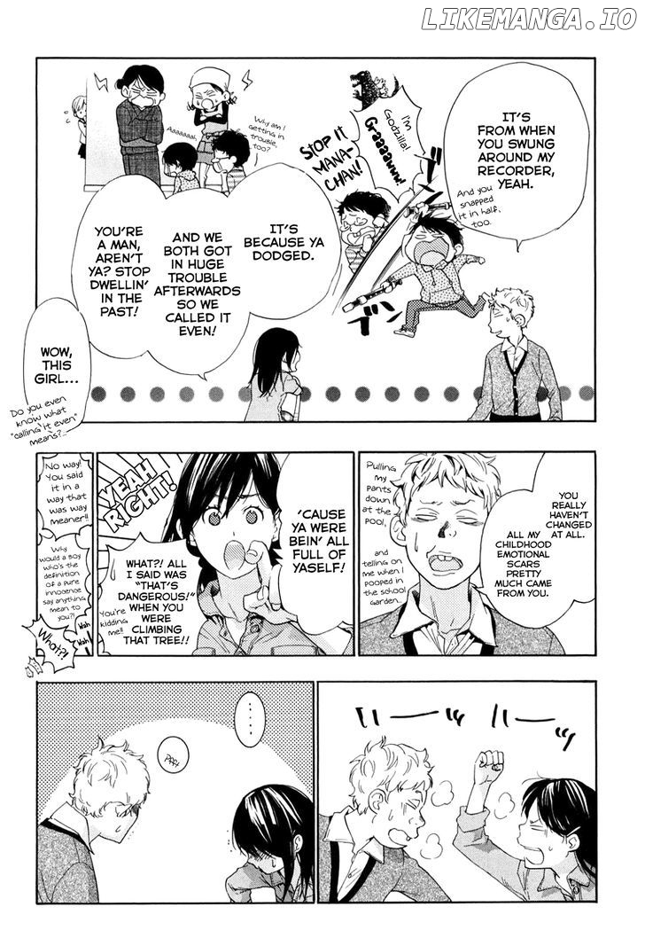 Musunde Hiraite (Minase Mayu) chapter 34.7 - page 21