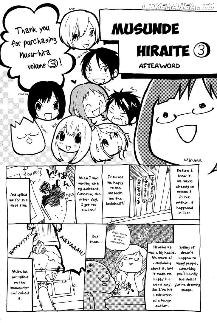 Musunde Hiraite (Minase Mayu) chapter 14.1 - page 9