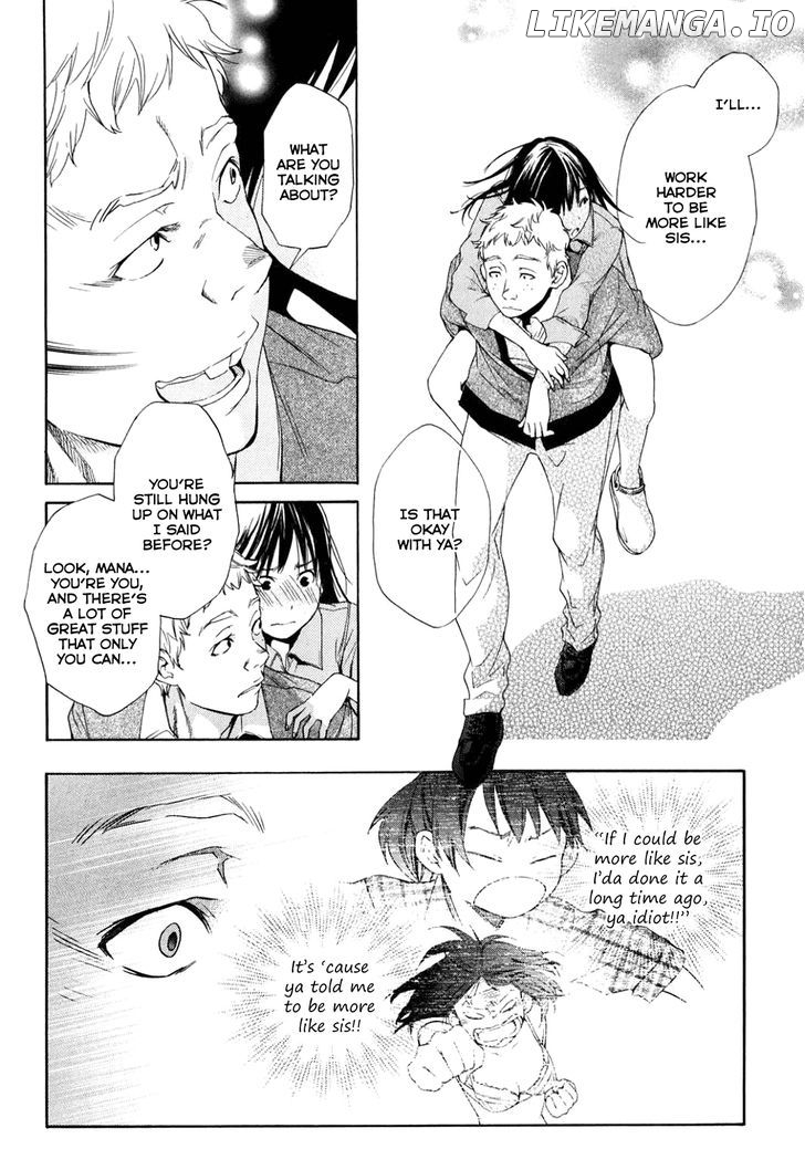 Musunde Hiraite (Minase Mayu) chapter 34.8 - page 16