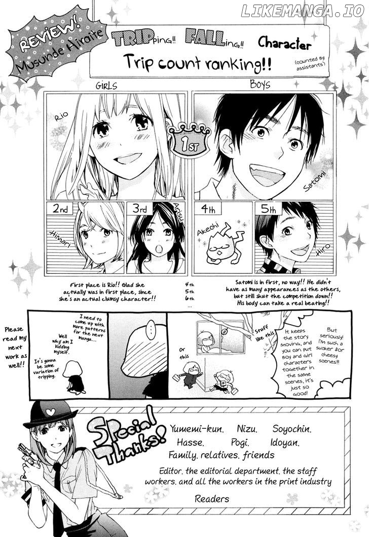 Musunde Hiraite (Minase Mayu) chapter 34.8 - page 21