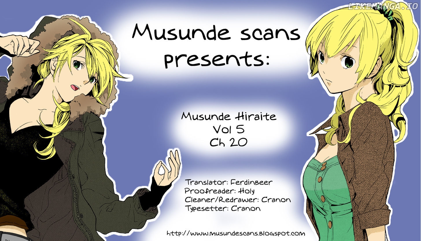 Musunde Hiraite (Minase Mayu) chapter 20 - page 1