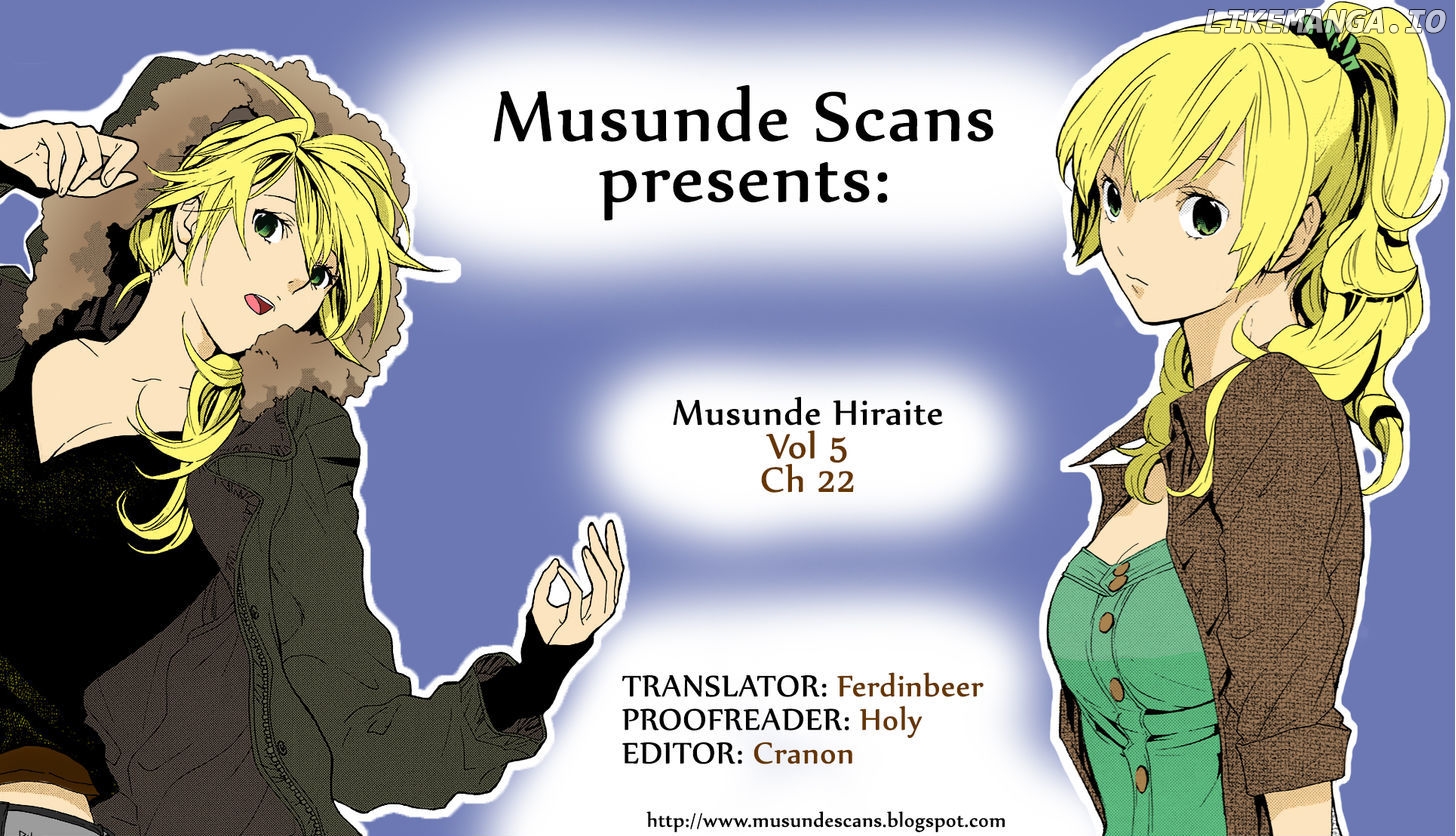 Musunde Hiraite (Minase Mayu) chapter 22 - page 1