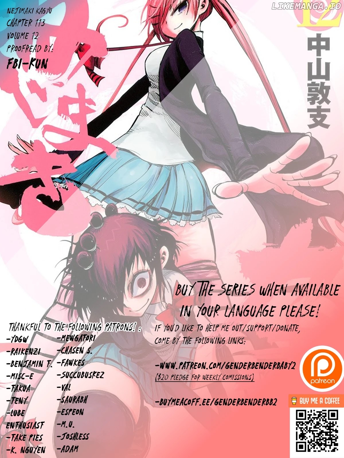 Nejimaki Kagyu chapter 113 - page 1