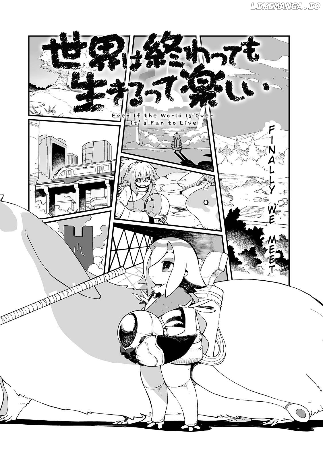 Even If the World is Over it's Fun to Live chapter 20.1 - page 2