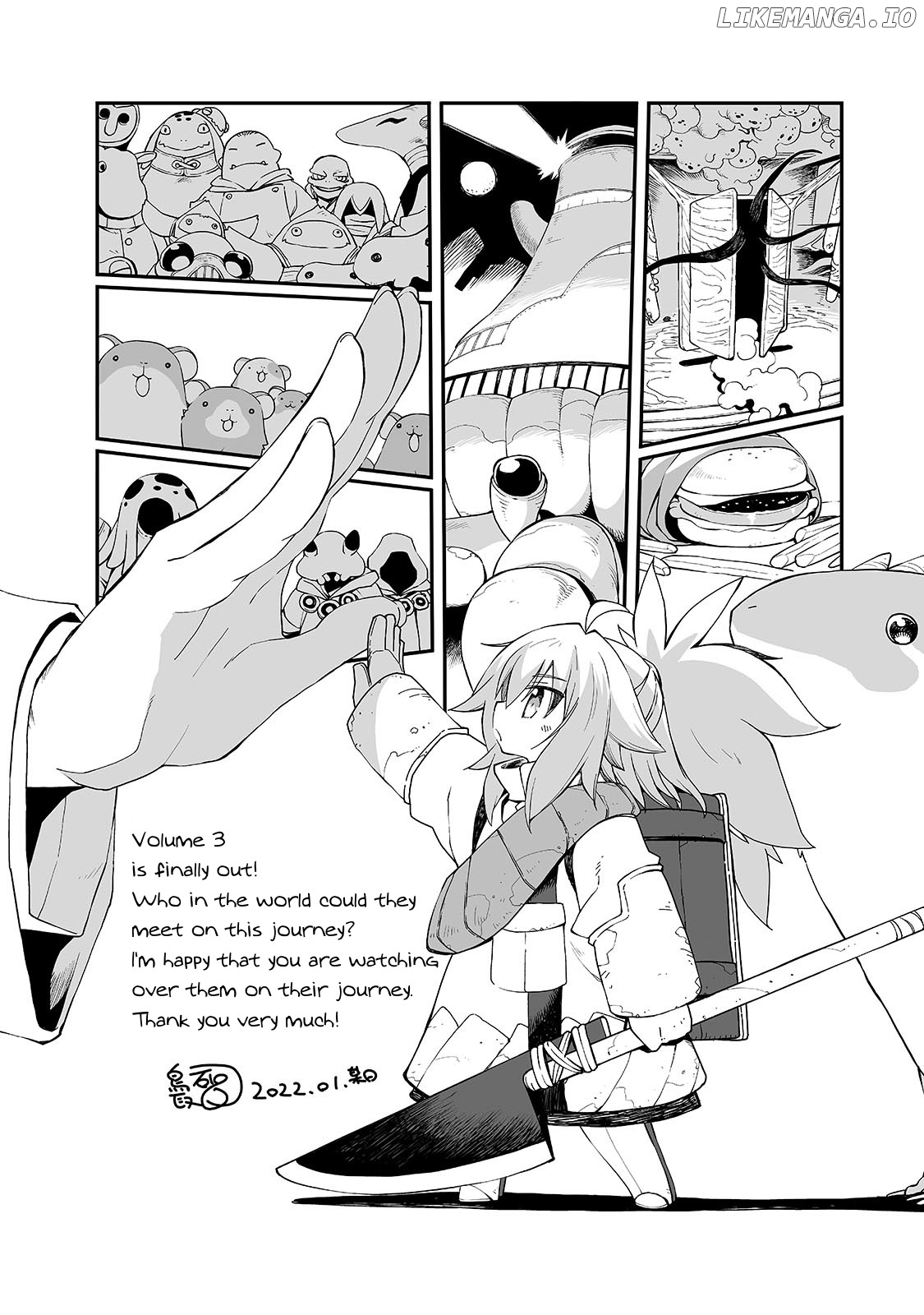 Even If the World is Over it's Fun to Live chapter 20.5 - page 3