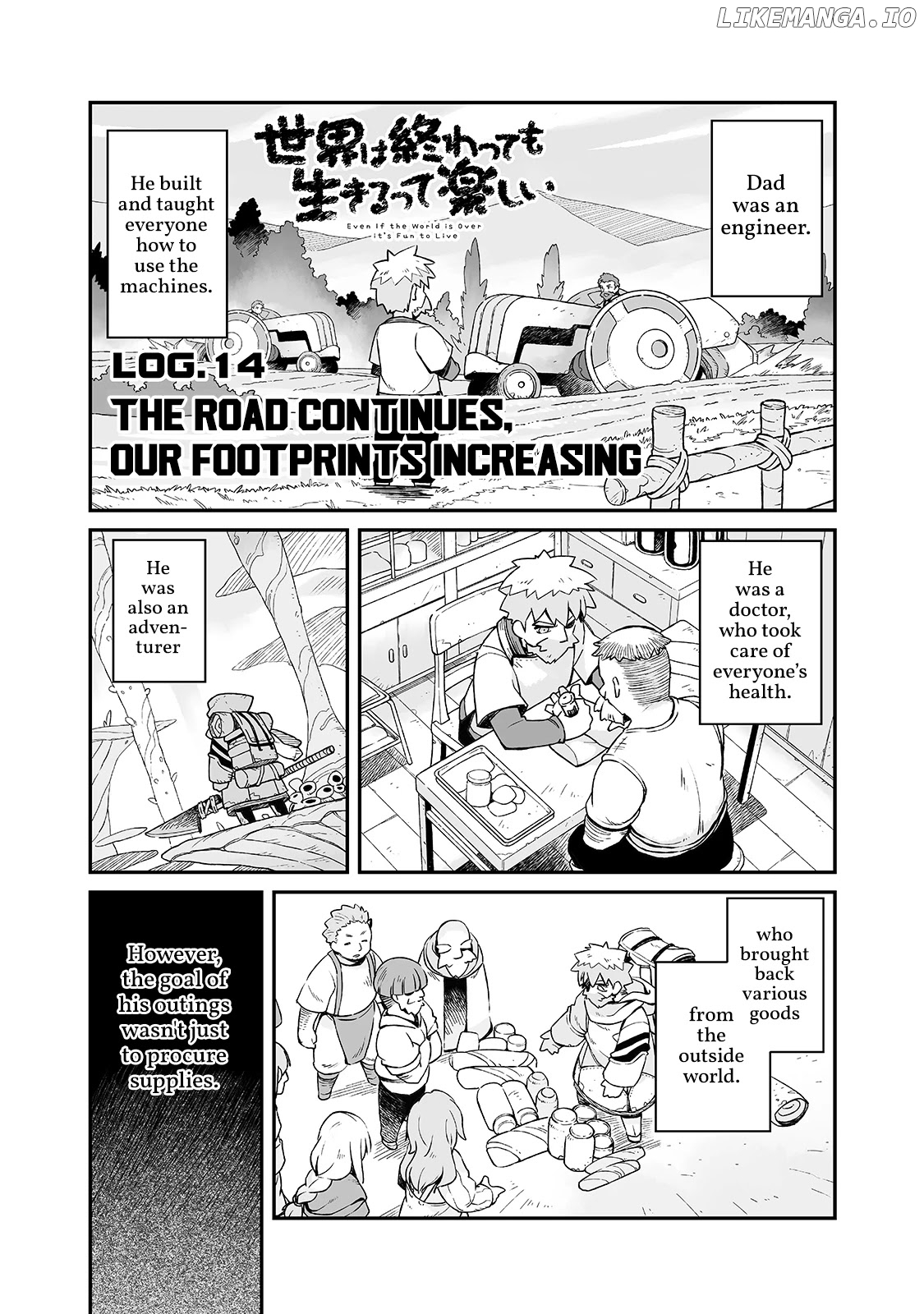 Even If the World is Over it's Fun to Live chapter 14 - page 1