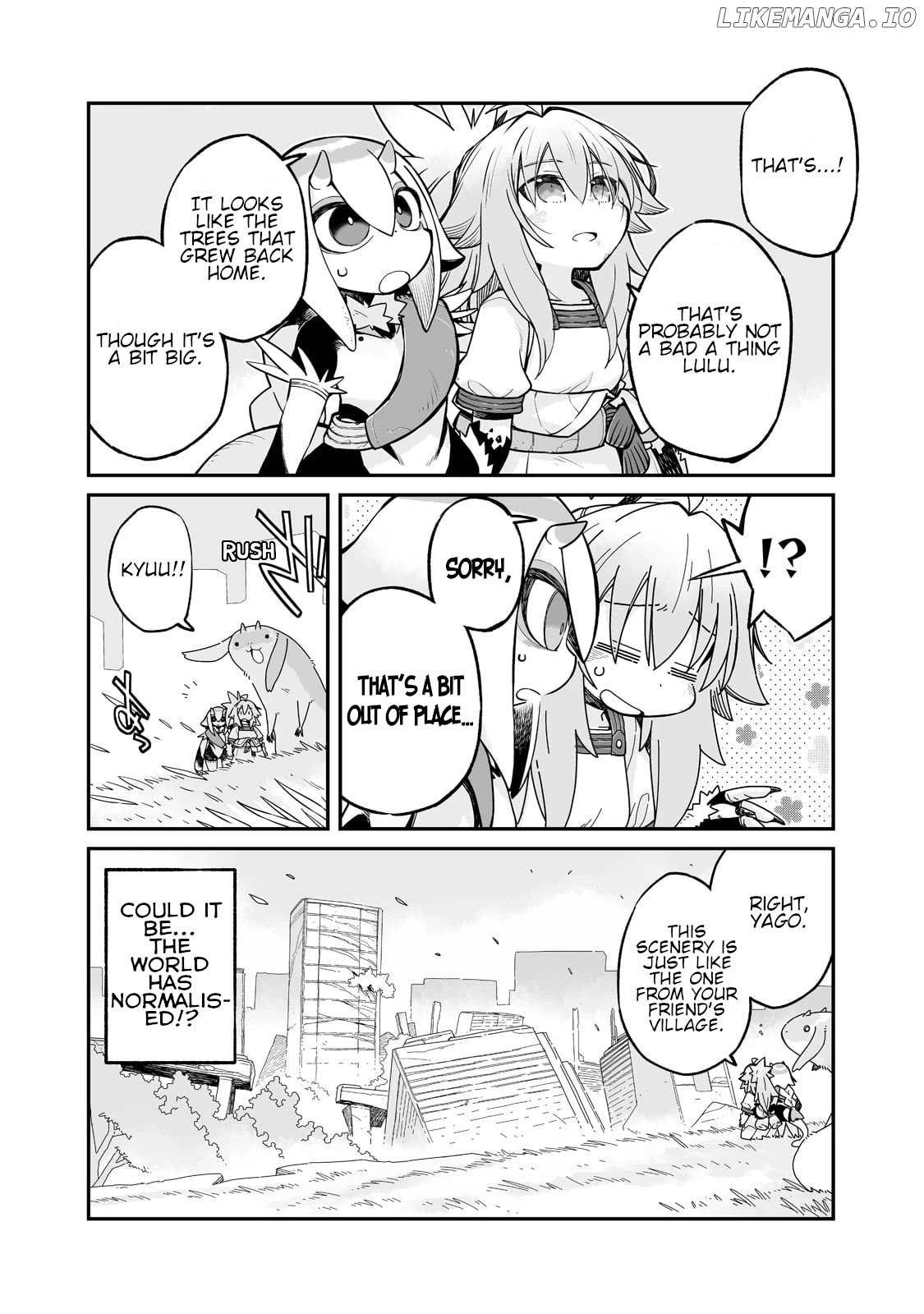 Even If the World is Over it's Fun to Live chapter 28.2 - page 3