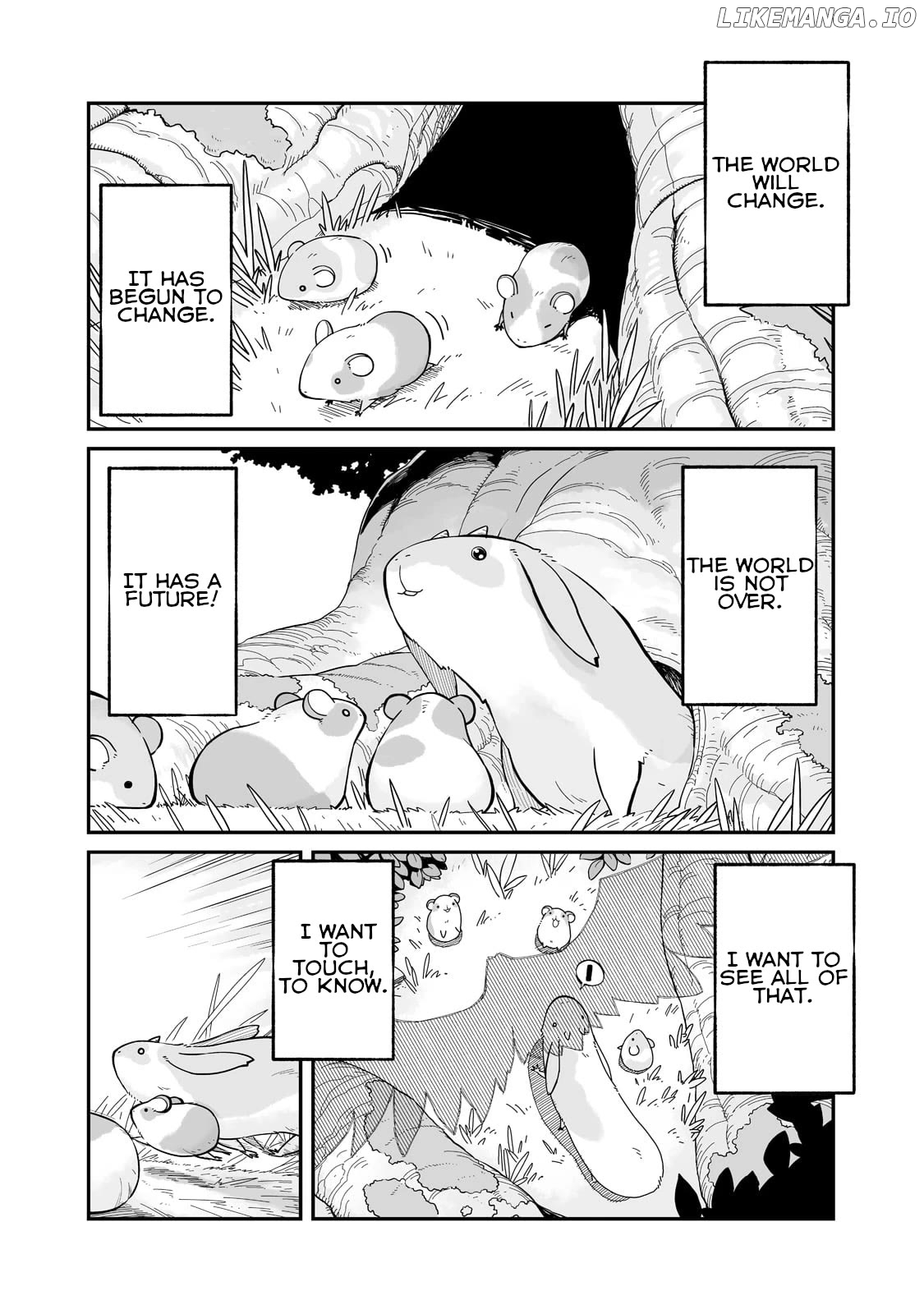Even If the World is Over it's Fun to Live chapter 28.2 - page 7