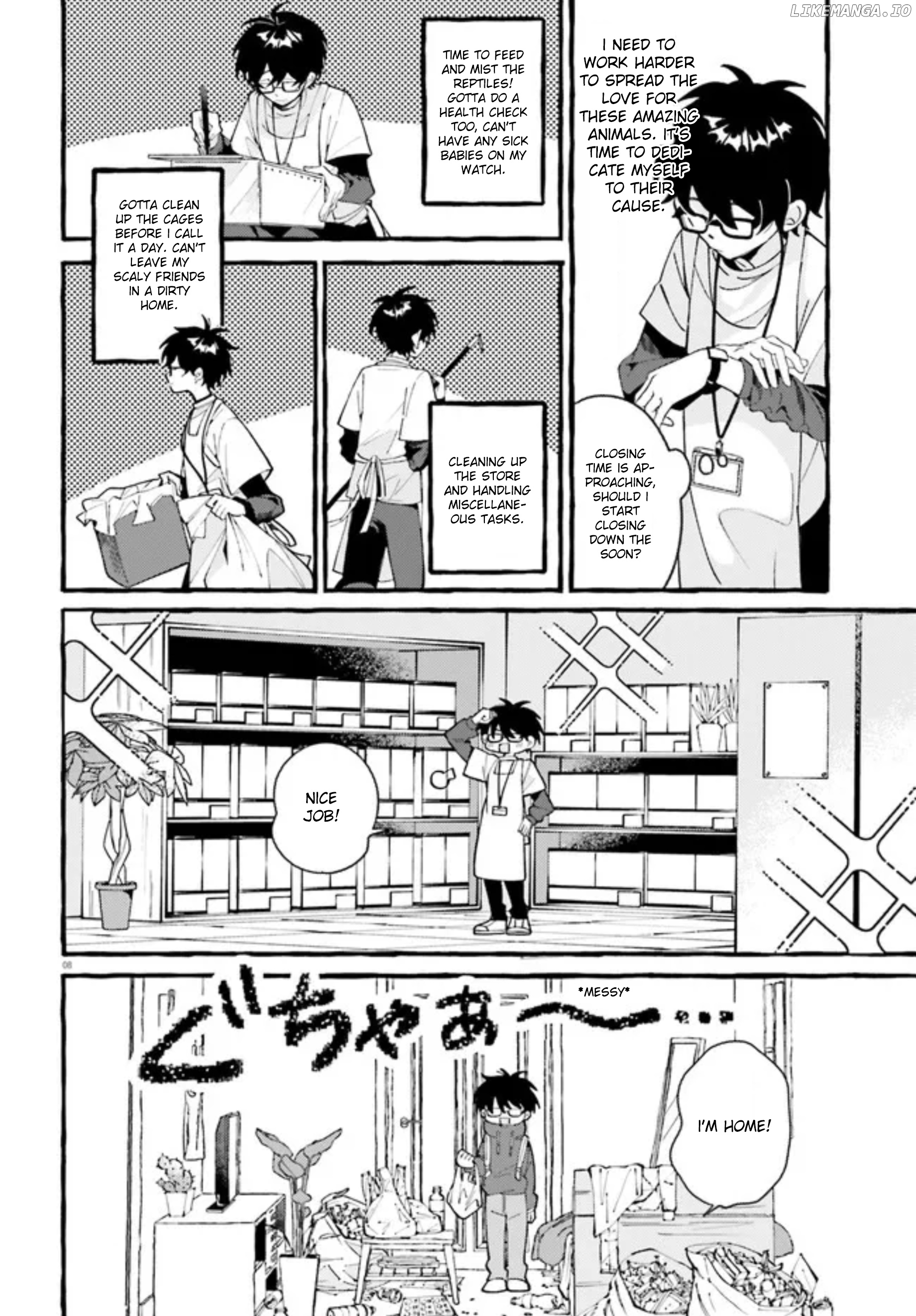 Kimi wa Kawaii Reptile chapter 1 - page 7