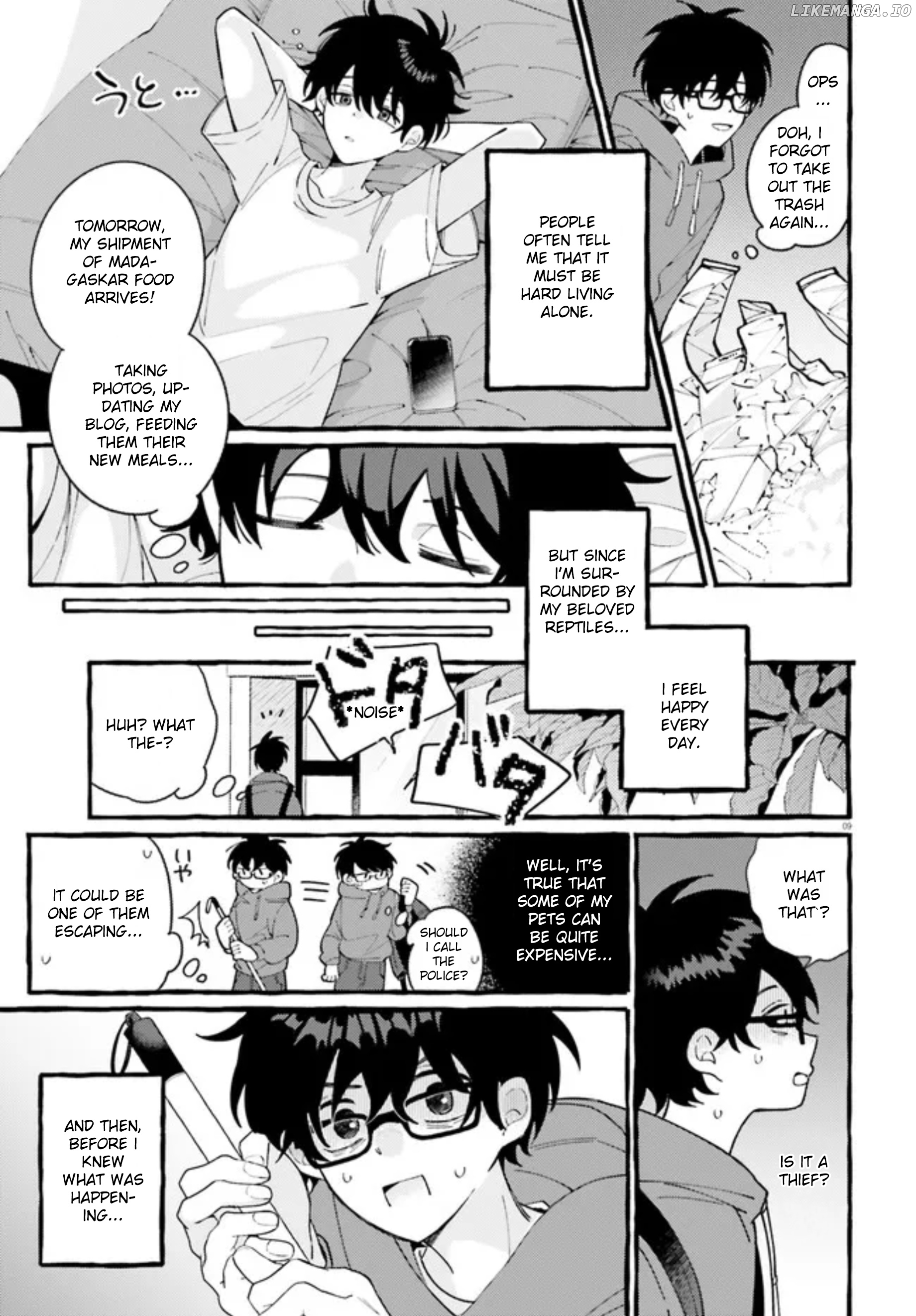 Kimi wa Kawaii Reptile chapter 1 - page 8
