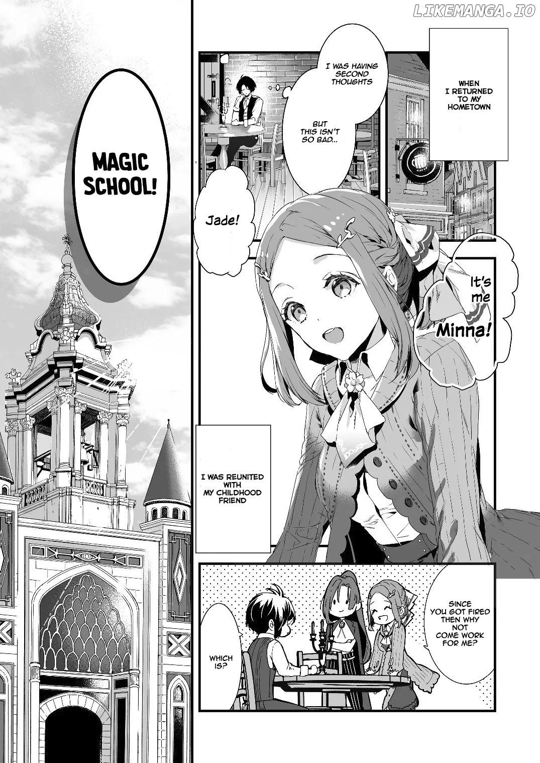 Kyuutei Mahou-shi Kubi ni Nattande,Inaka ni Kaette Mahou-ka no Sensei ni Narimasu chapter 0.1 - page 5