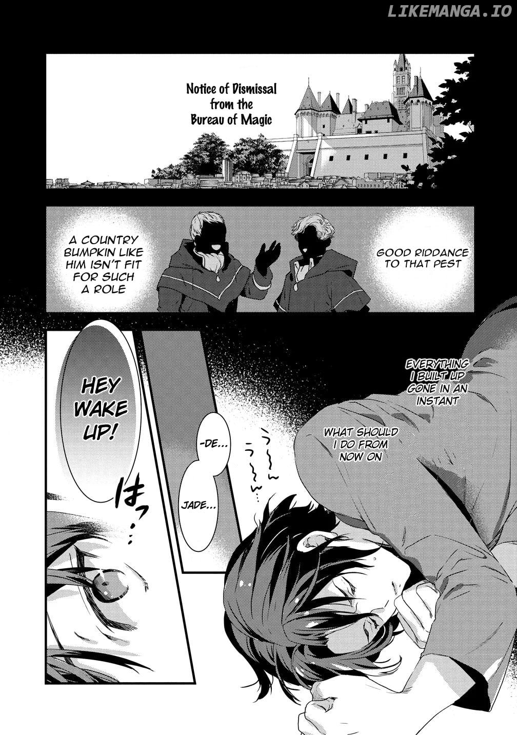 Kyuutei Mahou-shi Kubi ni Nattande,Inaka ni Kaette Mahou-ka no Sensei ni Narimasu chapter 1 - page 3