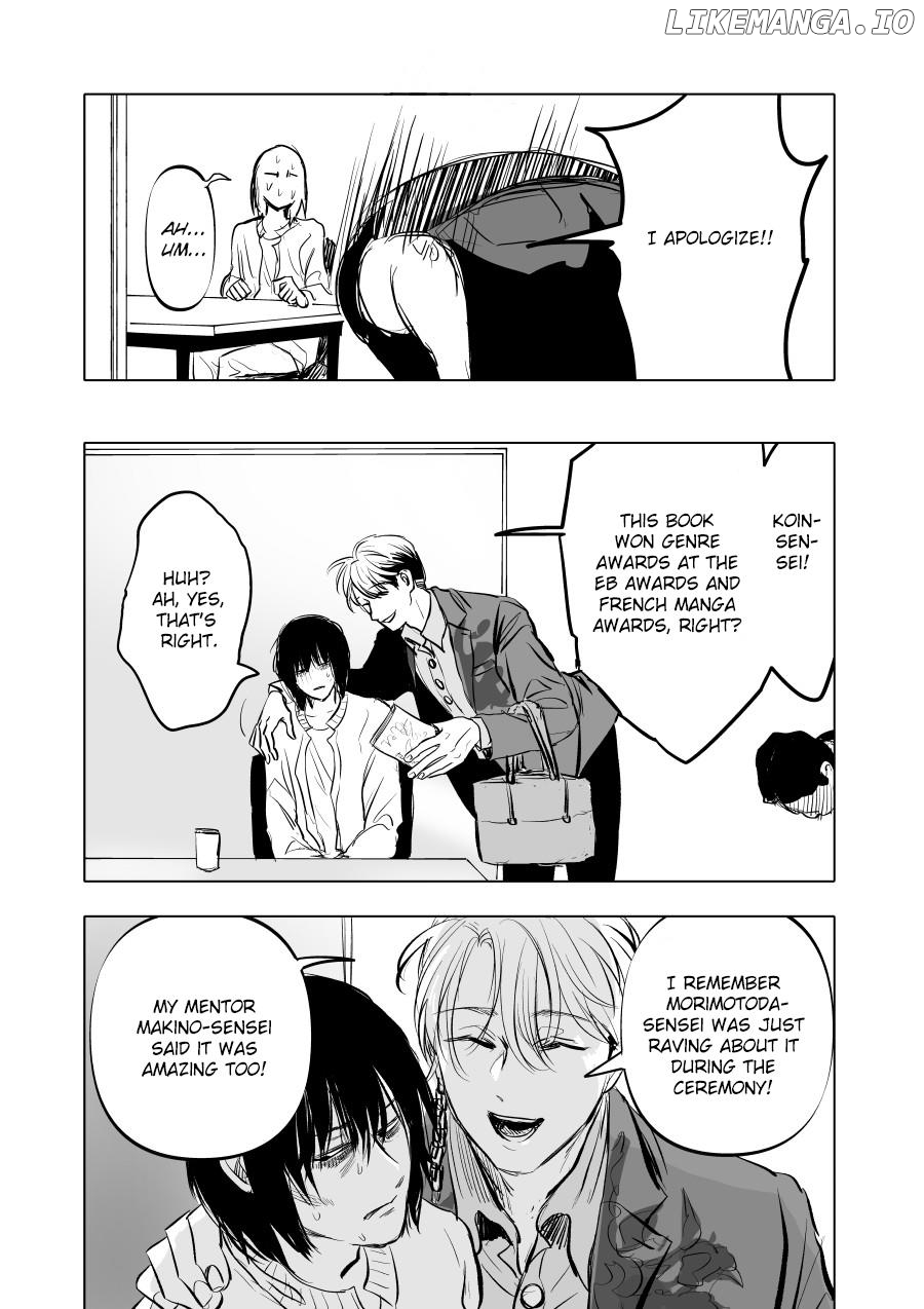 Urekko Mangaka X Utsubyou Mangaka chapter 3 - page 14