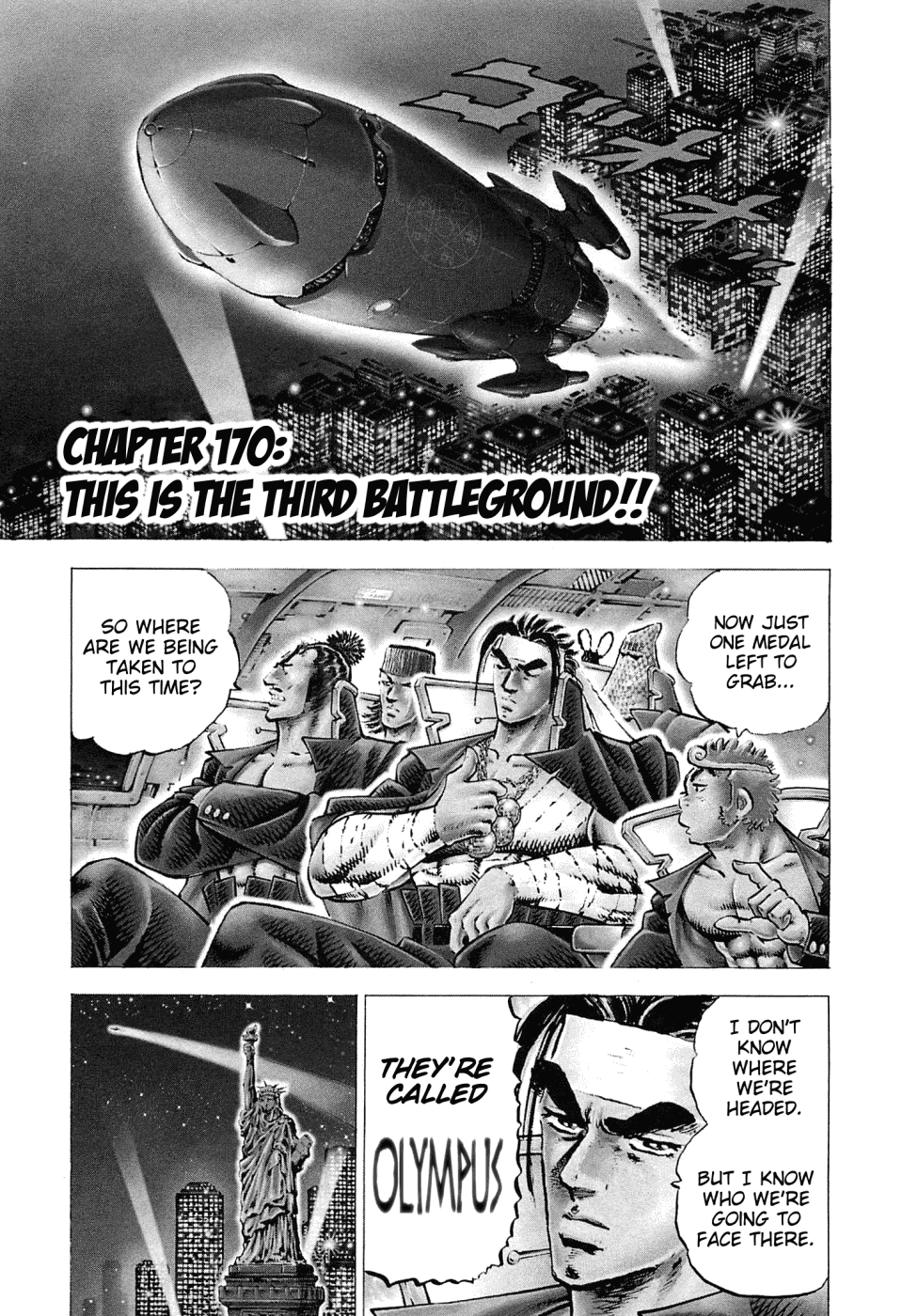 Akatsuki!! Otokojuku – Seinen Yo, Taishi Wo Idake chapter 170 - page 1